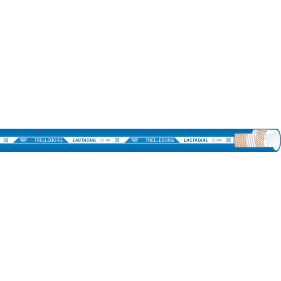 Промышленный рукав Trelleborg LACTADIAL 55 L 40 5013650, d=55 купить в интернет магазине casperson.ru по цене производителя, доставка по Москве и РФ