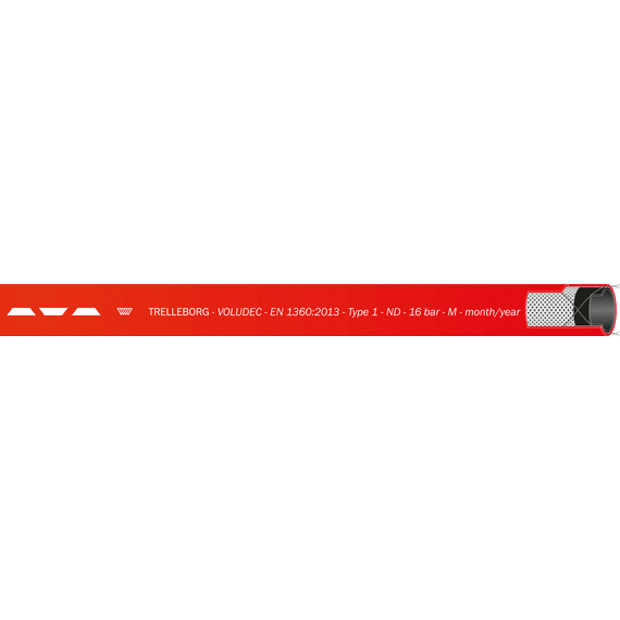 Промышленный рукав Trelleborg VOLUDEC RED 35 L 50 5602765, d=35 купить в интернет магазине casperson.ru по цене производителя, доставка по Москве и РФ